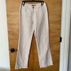 Banana Republic Beige Linen Pants
